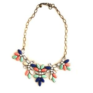 J.Crew colorful statement necklace